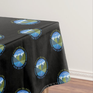 TOALHA DE MESA ILHA DO SUL NOVA ZELÂNDIA TABLECLOTH