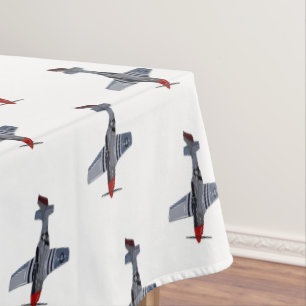 Toalha De Mesa Ilustração de desenho animado de bombardeiro