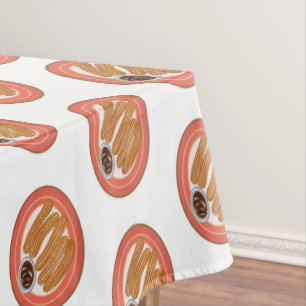 Toalha De Mesa Ilustração de desenho animado de Churro