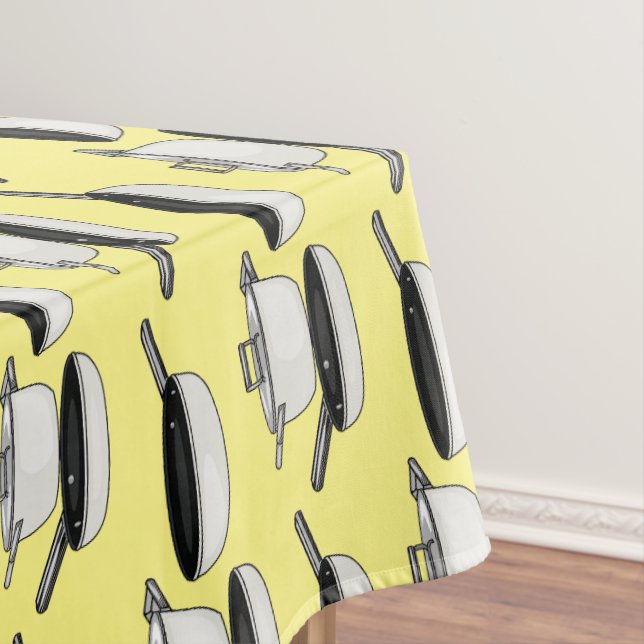 Toalha De Mesa Ilustração de desenho animado de conjuntos de cook (Posição Original)