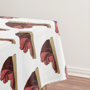 Toalha De Mesa Ilustração de desenho animado de Ham