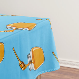 Toalha De Mesa Ilustração de desenho animado de mel