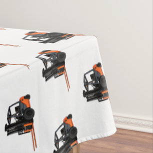 Toalha De Mesa Ilustração de desenho animado do empilhador