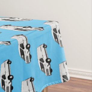 Toalha De Mesa Ilustração de desenho de carrinha de entrega
