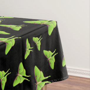 Toalha De Mesa Ilustração do desenho animado de Luna Moth