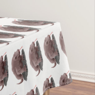 Toalha De Mesa Ilustração do dragão Komodo