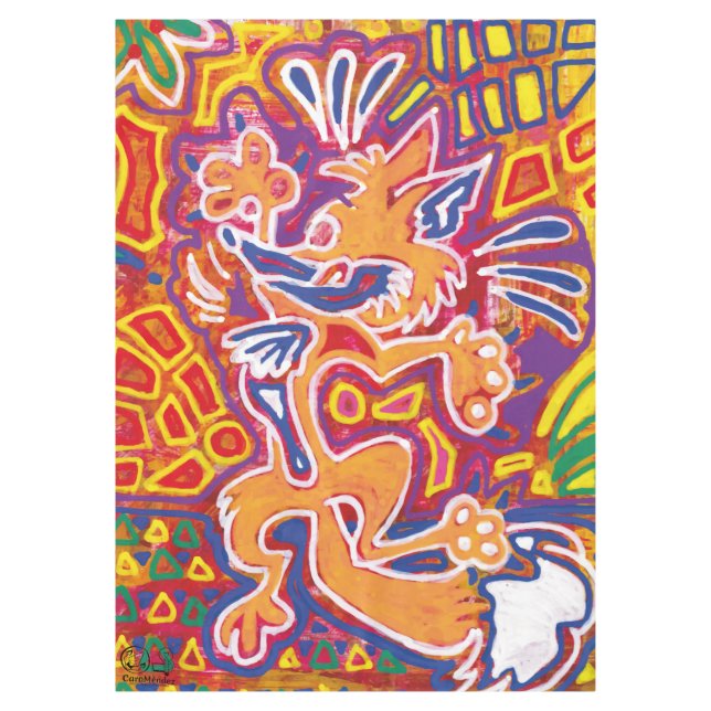 Toalha De Mesa Ilustración de Mola2 (Frente)