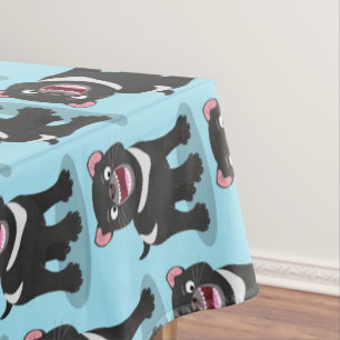 Toalha De Mesa Imagem de desenho animado do demônio da Tasmânia,
