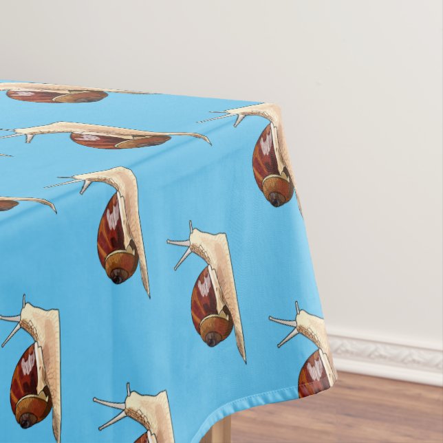 Toalha De Mesa Imagem de desenho em caracol (Posição Original)