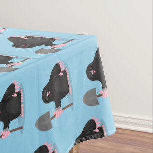 Toalha De Mesa Imagem de desenhos animados alegres e bonitos
