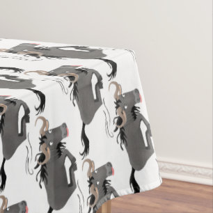 Toalha De Mesa Imagem de desenhos animados de geleia engraçada
