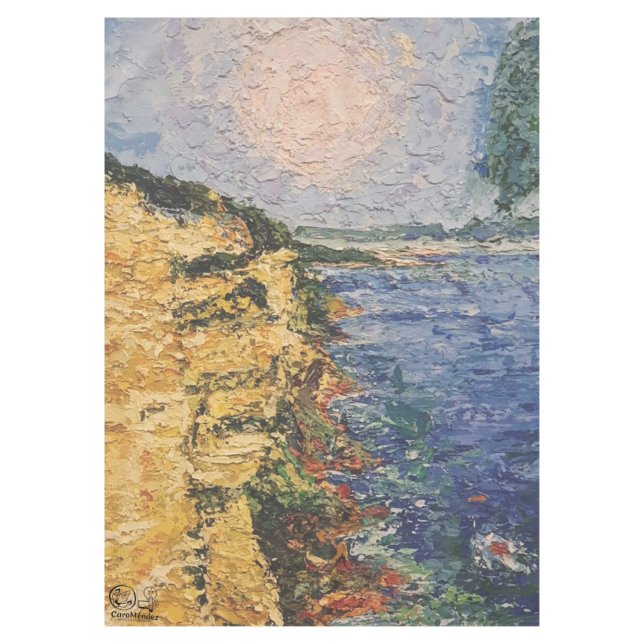 Toalha De Mesa Imagen de mi obra arte Amanecer (Frente)