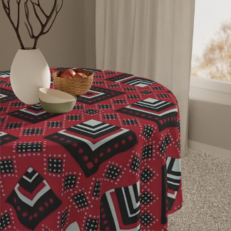 Toalha De Mesa Impressão Africana Tradicional Jira reRetso do Zim