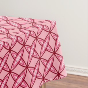 Toalha De Mesa Impressão Atômica Modernista de Meados do Século -
