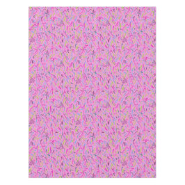 Toalha De Mesa impressão de 80s Vintage em rosa