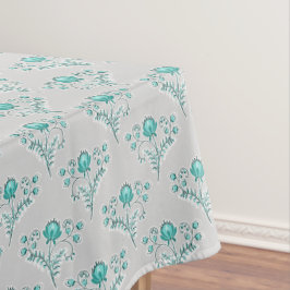 Toalha De Mesa Impressão de bloqueio floral.