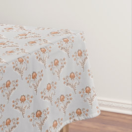 Toalha De Mesa Impressão de bloqueio floral.
