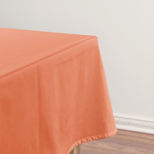 Toalha De Mesa Impressão de cor sólida laranja Rosa (Posição Original)