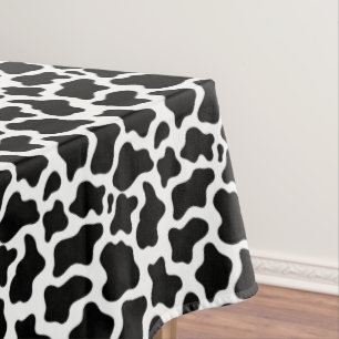 Toalha De Mesa Impressão de Vaca Tablecloth