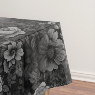 Toalha De Mesa Impressão Floral de Vintage com Cores Sem Mutação