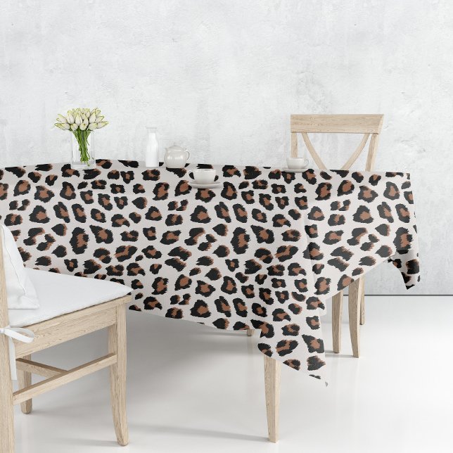 Toalha De Mesa Impressão Leopardo (Leopard Print Tablecloth by Looly Elzayat
)