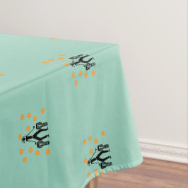 Toalha De Mesa Impressionante do tambor Silhout Pattern Tableclot