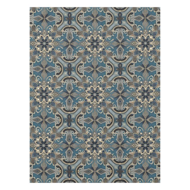 Toalha De Mesa in blue (Frente)