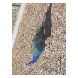 Toalha De Mesa Indian Blue Peafowl tablecloth