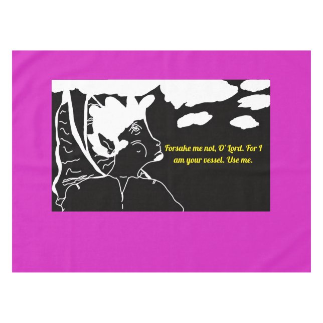 Toalha De Mesa Inspirational Uniquely Original Tablecloth (Frente (Horizontal))