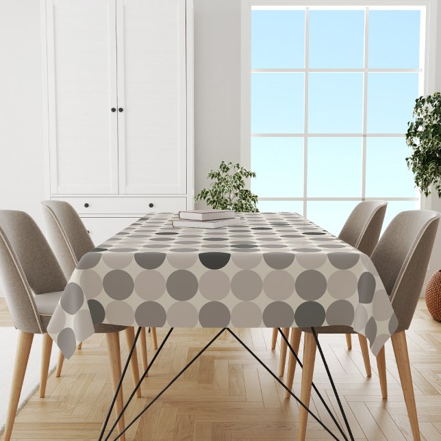 Toalha De Mesa Inviting Gray Scandi Tablecloth for Memorable Meal (Criador carregado)