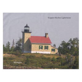 Toalha De Mesa Invólucro de mesa do farol de cobre