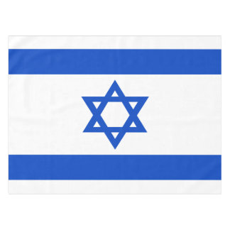Toalha De Mesa Israel bandeira azul Estrela de David
