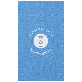 Toalha De Mesa Israelense Angel Hanukkah Flag Personalizado Table