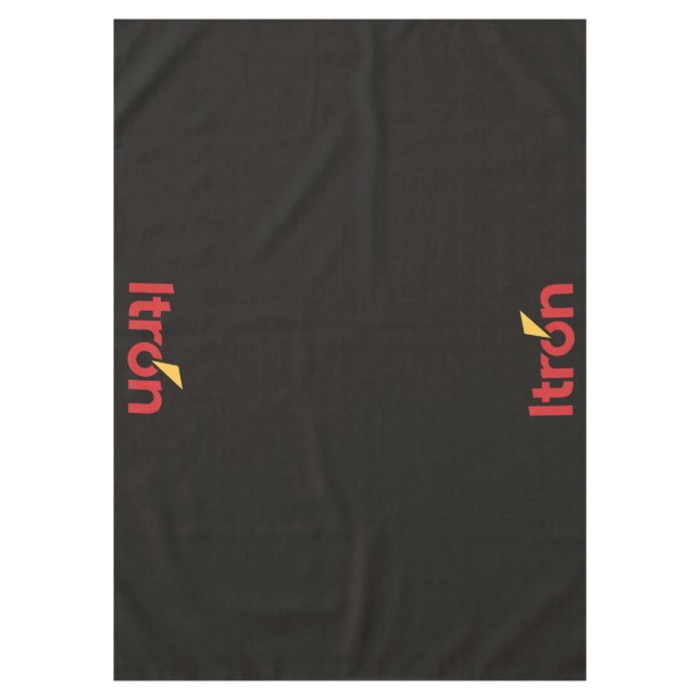 Toalha De Mesa Itron black tablecloth 152 x 213 cm (Frente)