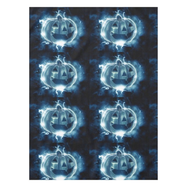 Toalha De Mesa jack-o-lanterna na chuva (Frente)