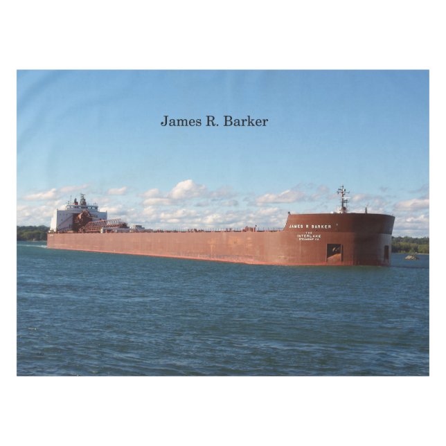 Toalha De Mesa James R. Tapete de mesa (Frente (Horizontal))