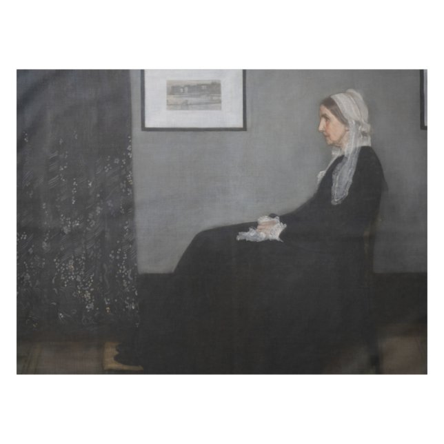 Toalha De Mesa James Whistler - Retrato da Mãe da Artista (Frente (Horizontal))