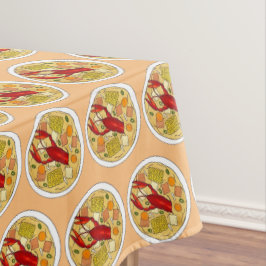 Toalha De Mesa Janga Crayfish Seafood Soup Jamaica Comida jamaica