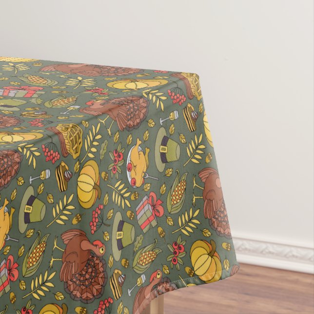 Toalha De Mesa Janto de Ação de Graças Tablecloth (Posição Original)