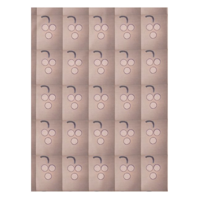 Toalha De Mesa JANTO de páscoa com UVAS (Frente)