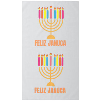 Toalha De Mesa Januca, Feliz Januca, Menorah, Masada, Janucia