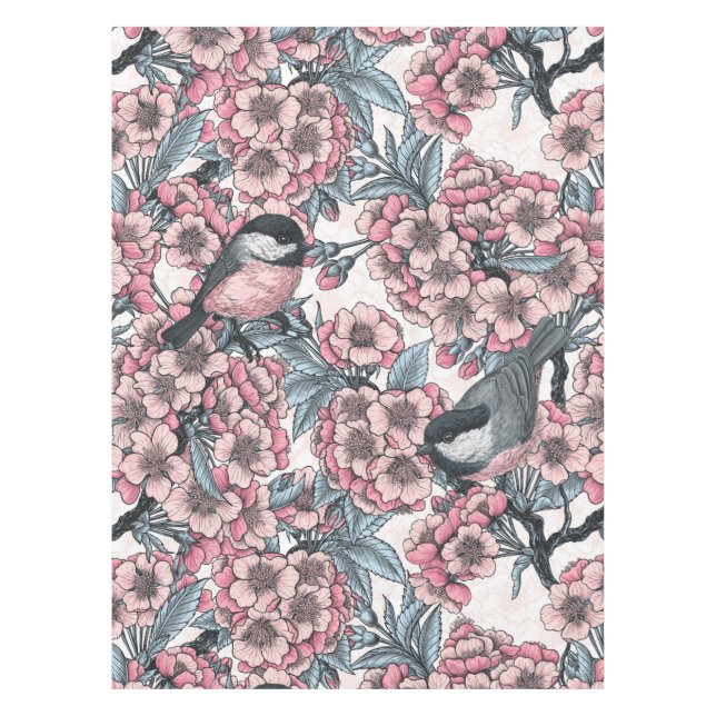 Toalha De Mesa Jardim de Cherry (Frente)