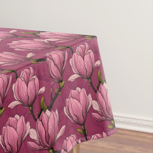 Toalha De Mesa jardim de magnólias (Posição Original)