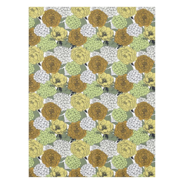 Toalha De Mesa Jardim de primavera 2 atrasado (Frente)