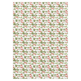 Toalha De Mesa Jardim de Verão | Bagas de morango