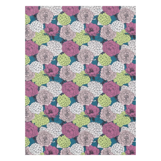 Toalha De Mesa Jardim primavera (Frente)