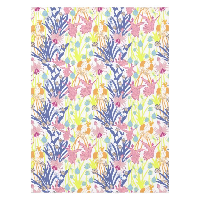 Toalha De Mesa Jardim Surrealista (Frente)