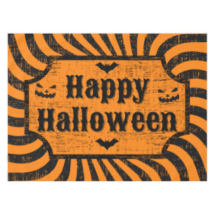 Toalha De Mesa Jogo Americano de Halloween Distressed