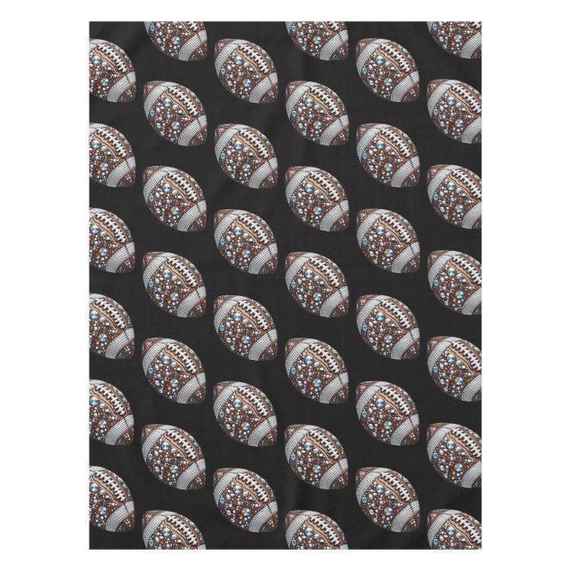 Toalha De Mesa Jogo de Futebol do Bling Football Party (Frente)