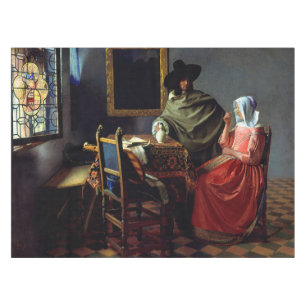 Toalha De Mesa Johannes Vermeer - O Vidro do Vinho